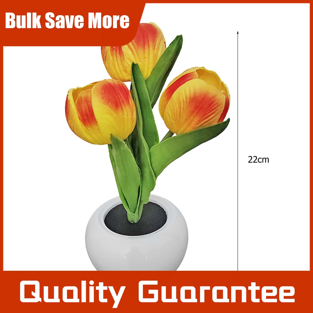 Plant Pot - Lampu Meja Tanaman Pot 9x22cm, Lampu