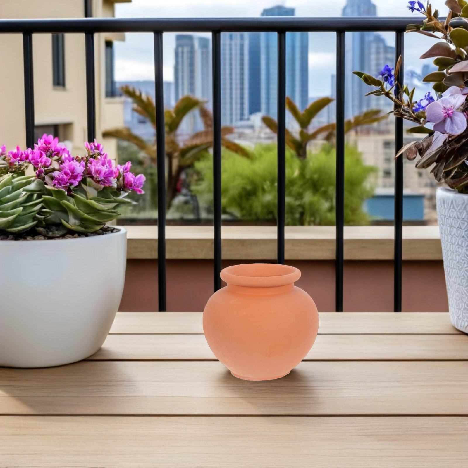 Cone Penyiram Tanaman Otomatis - Terracotta Pot ulasan dan harga
