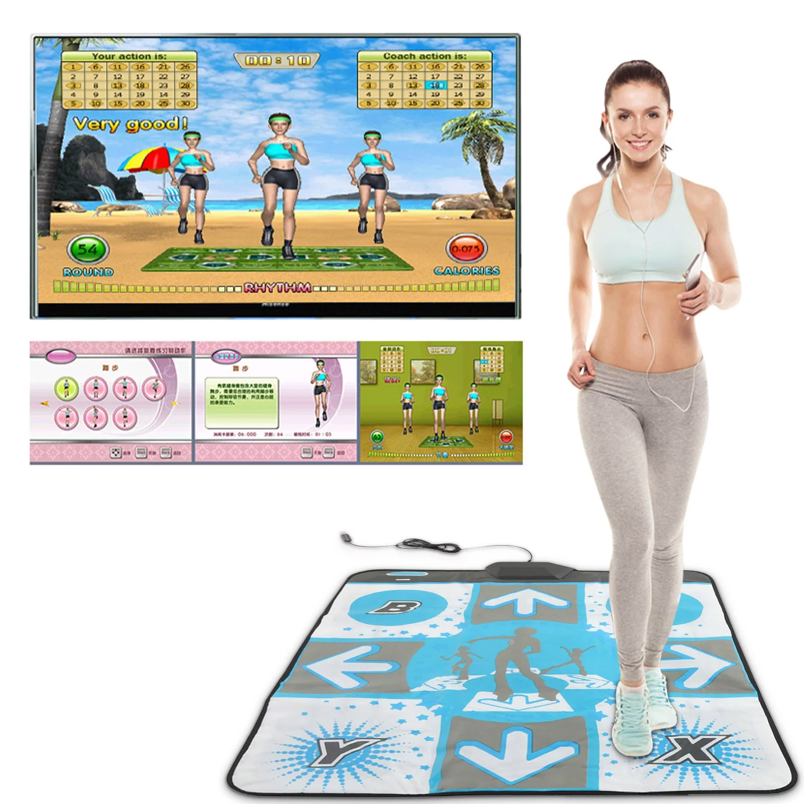 Alas dansa bantalan menari tun - Repotting Mat ulasan dan harga