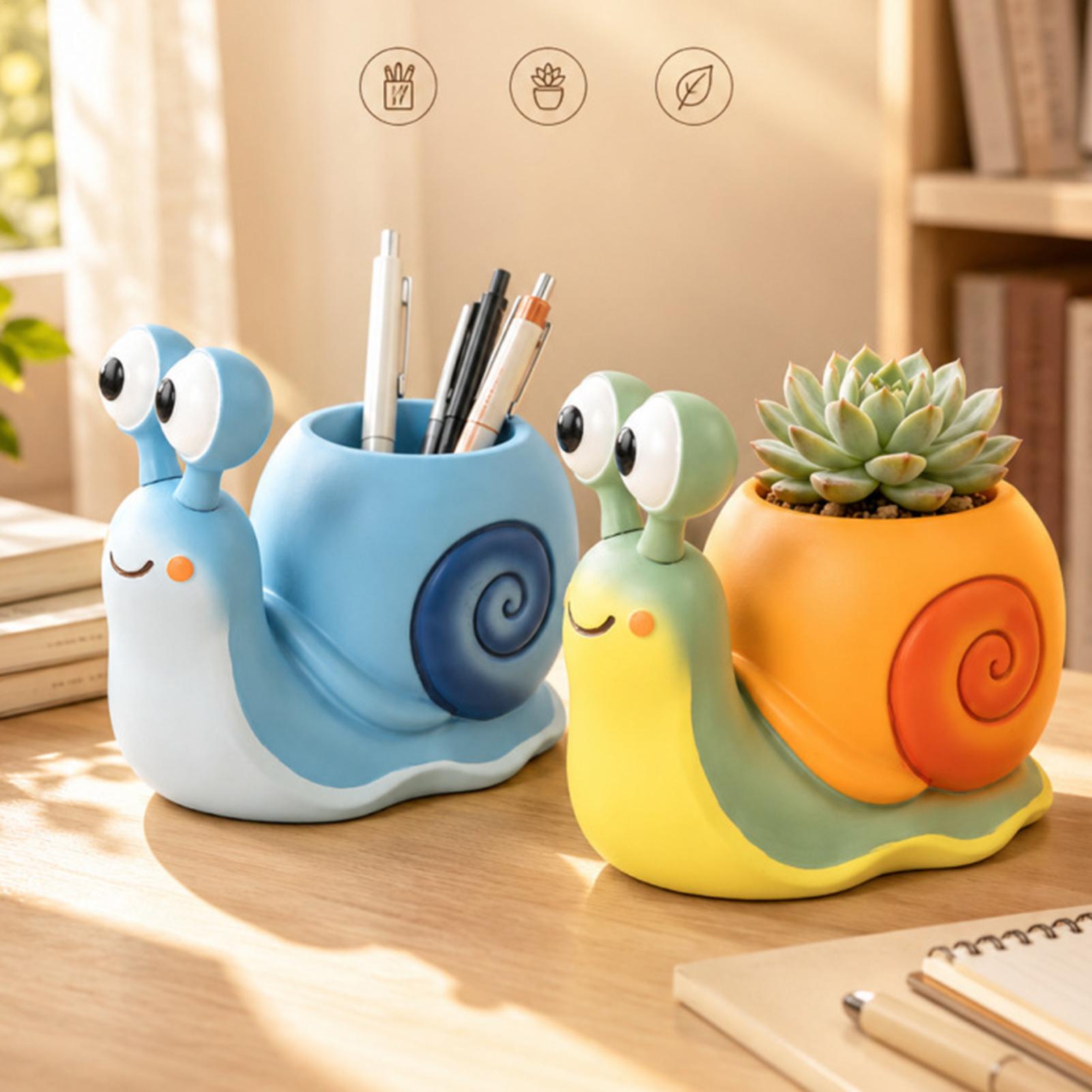 Pot Bunga Bentuk Siput, Tempat - Succulent Set ulasan dan harga