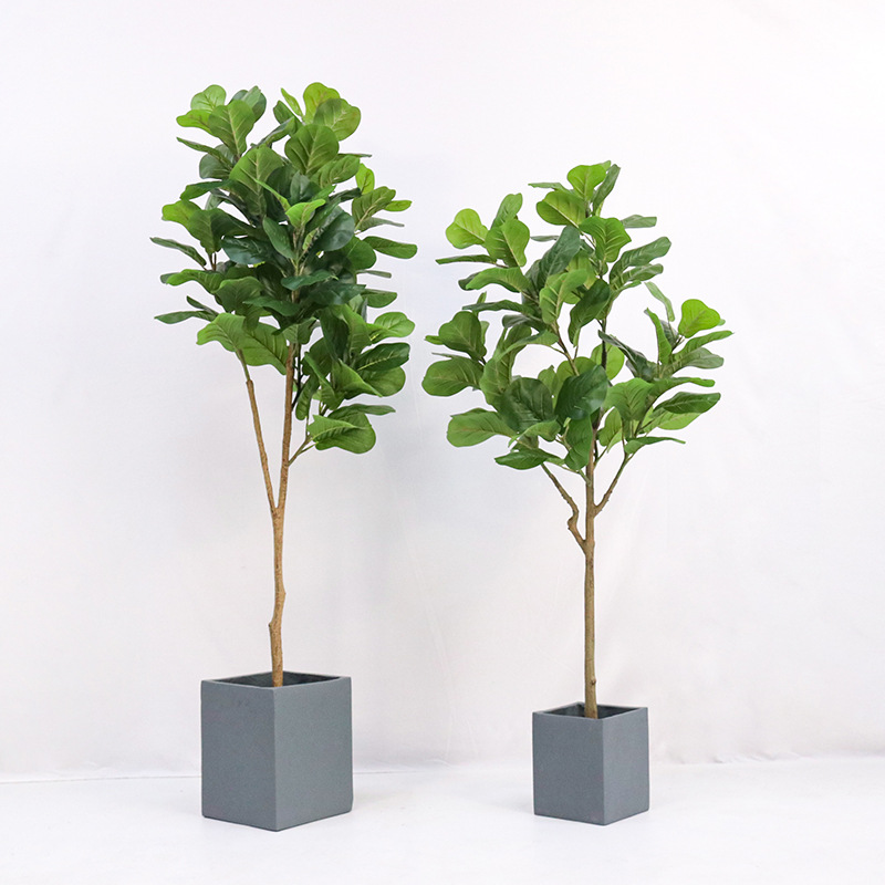 Tanaman Pot Plastik Buatan, Je - Fiddle Leaf Fig ulasan dan harga