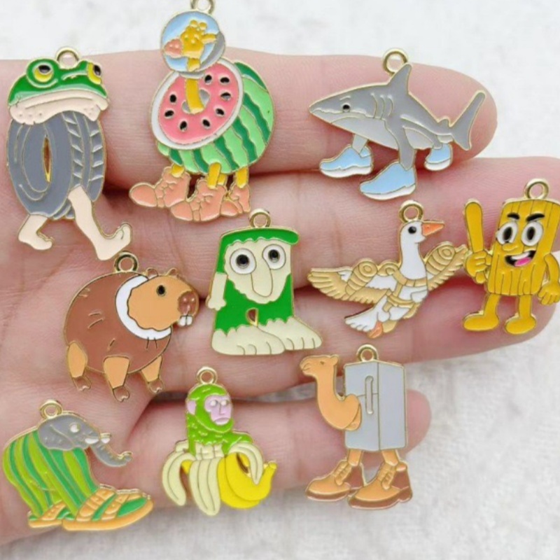 10pcs Perhiasan Kreatif dari L - Monstera ulasan dan harga