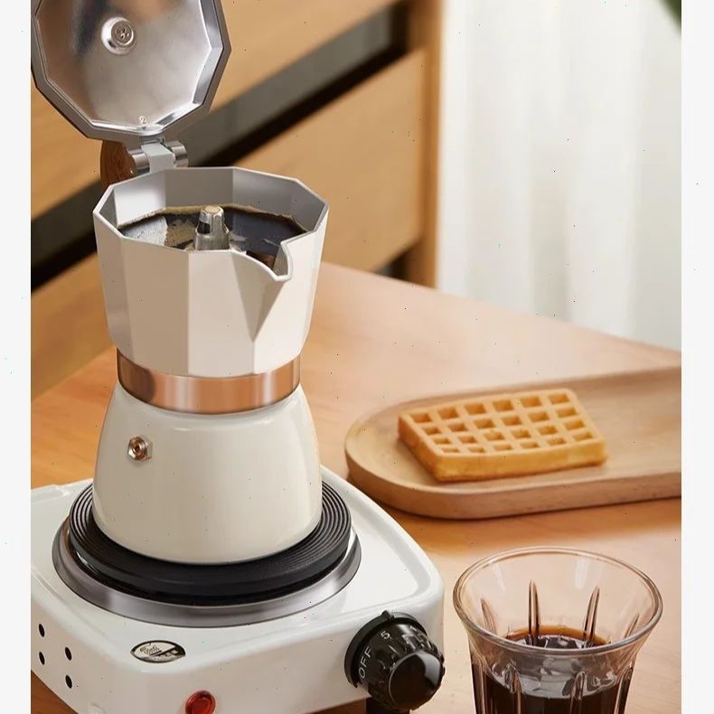 Set Pembuat Kopi Moka Pot Berb - Pothos ulasan dan harga